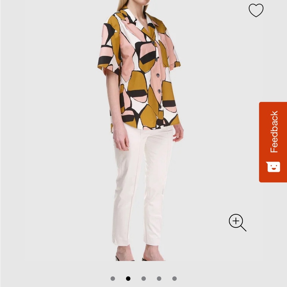 Marc Jacobs Button Up Short Sleeve Shirt